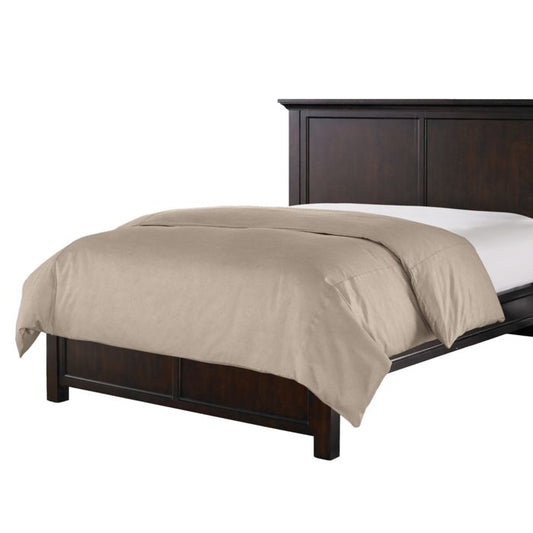 Duvet Cover in Classic Velvet - Taupe