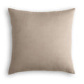 Euro Sham in Classic Velvet - Taupe