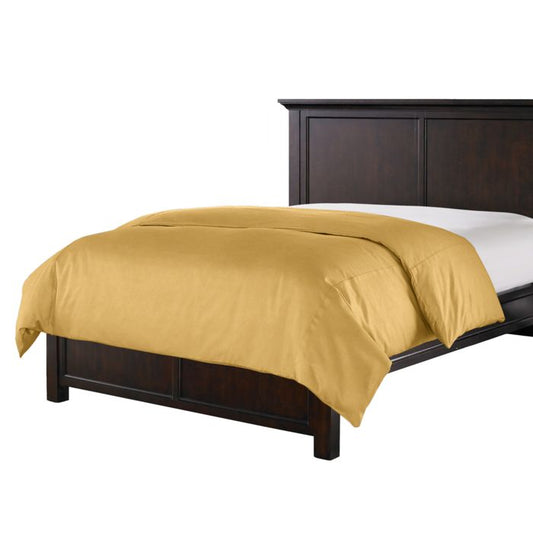 Duvet Cover in Classic Velvet - Wheat
