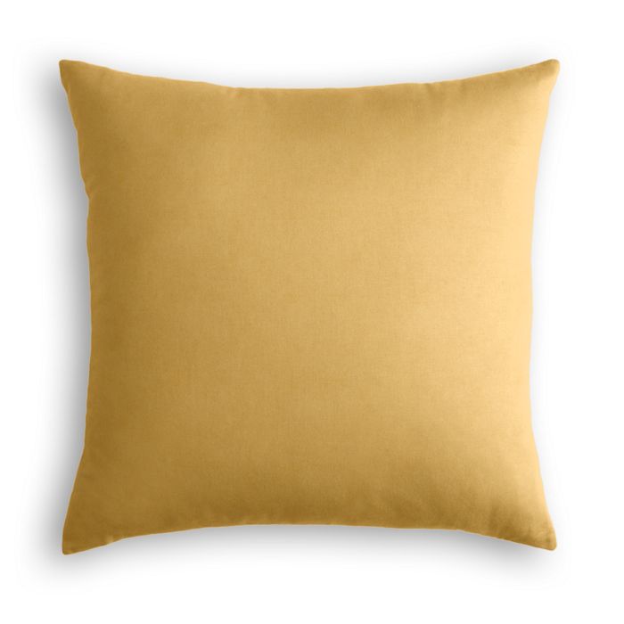 Euro Sham in Classic Velvet - Wheat