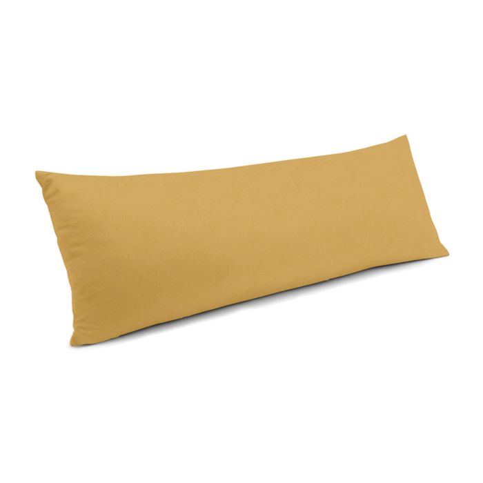 Large Lumbar Pillow in Classic Velvet - Wheat