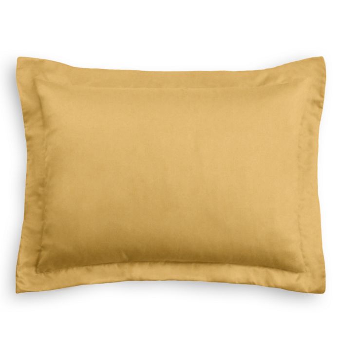 Pillow Sham in Classic Velvet - Wheat