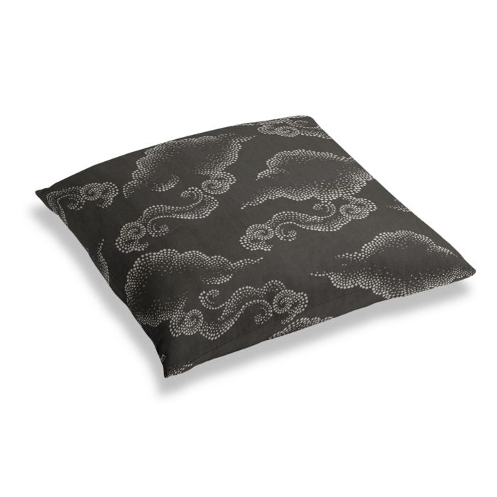Simple Floor Pillow  in Cloudburst - Graphite