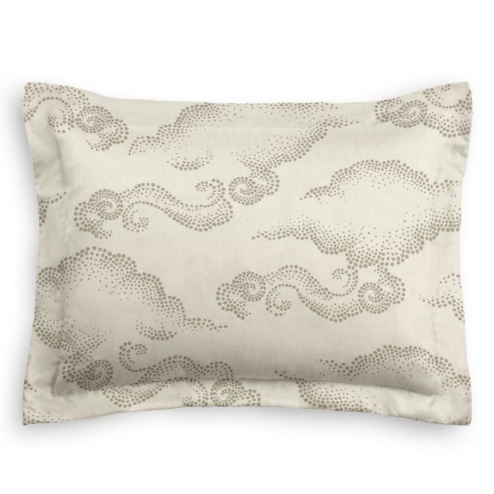 Pillow Sham in Cloudburst - Pearl