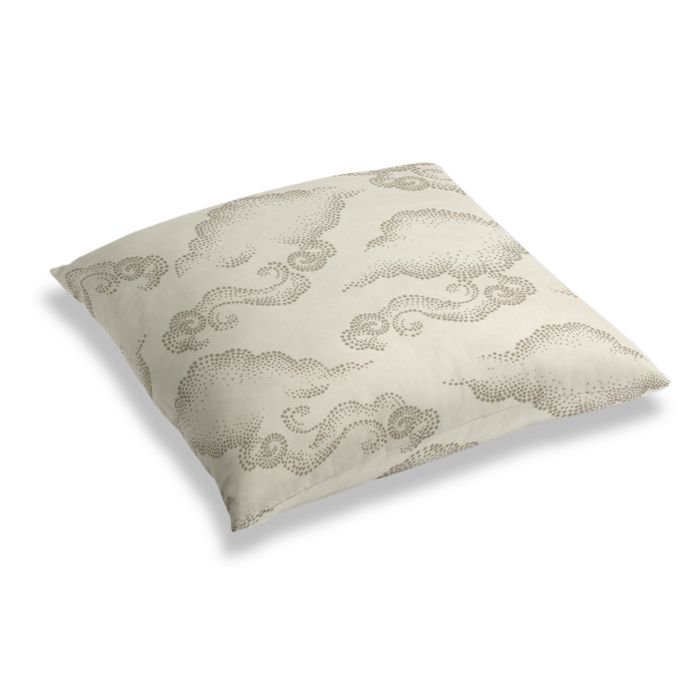 Simple Floor Pillow in Cloudburst - Pearl
