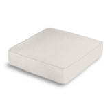 Box Floor Pillow in Cozy Up - Natural