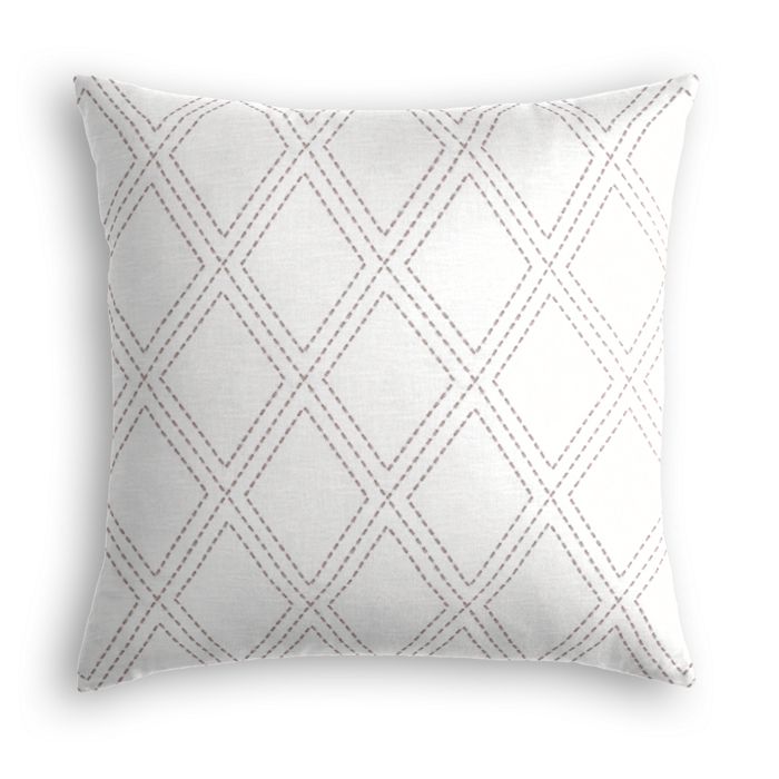 Throw Pillow in Diamonds Are Forever - Ash
