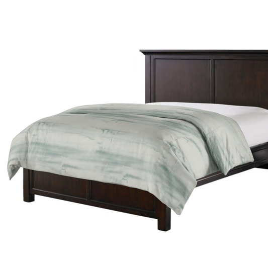 Duvet Cover in Up In The Sky - Aqua