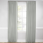 Euro Pleat Drapery in Baldwin - Fog