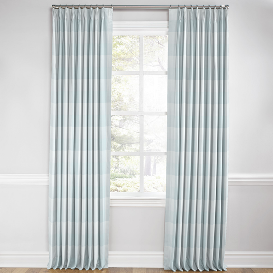 Euro Pleat Drapery in Falmouth - Frost