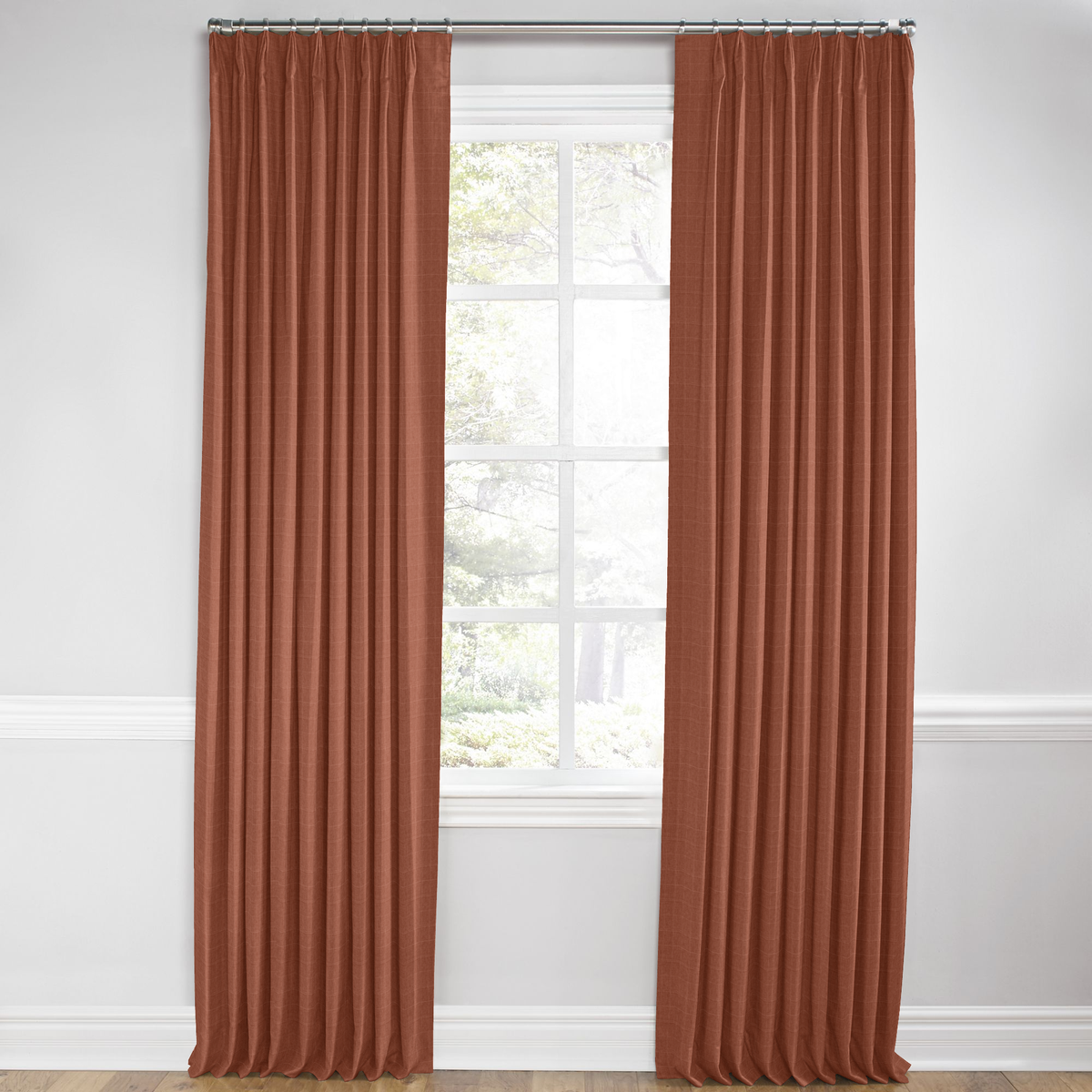 Euro Pleat Drapery in Moray - Clay