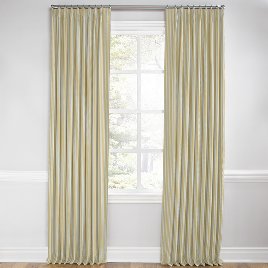 Euro Pleat Drapery in Murali - Yellow