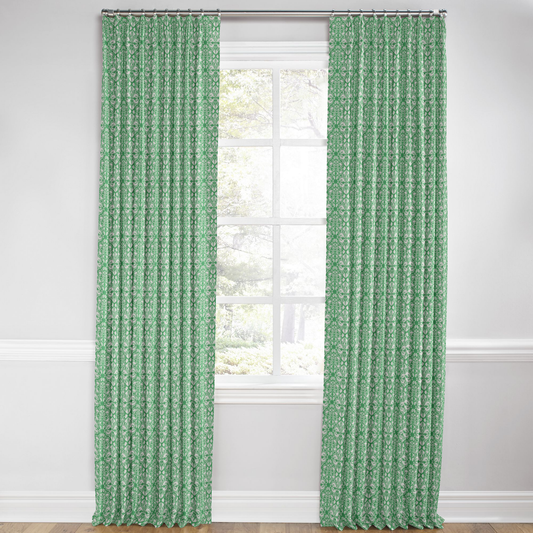 Euro Pleat Drapery in Palazzo - Lagoon