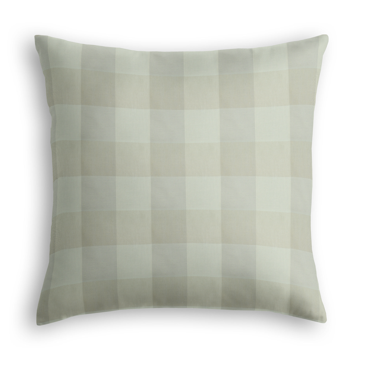 Euro Sham in Foxy Plaid - Dune