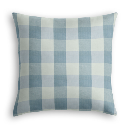 Euro Sham in Foxy Plaid - Harbor