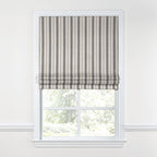 Flat Roman Shade in Farm To Table - Ash