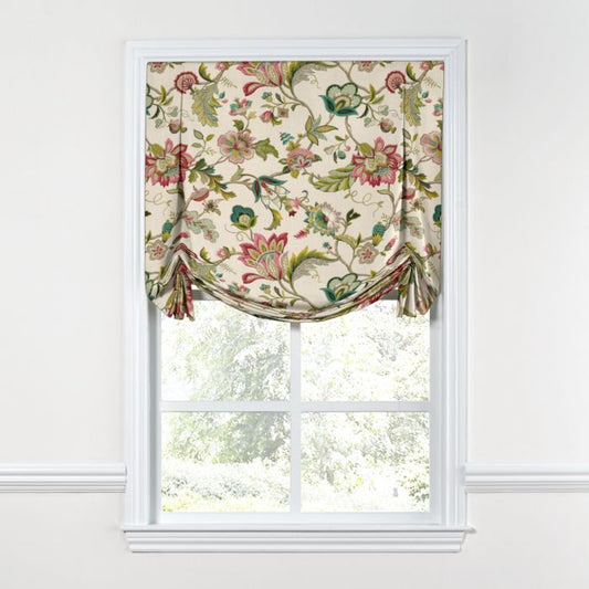 Tulip Roman Shade in Fleur De Leaf - Blossom
