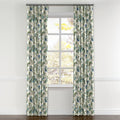 Convertible Drapery in Fleur De Leaf - True Blue