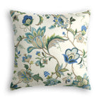 Euro Sham in Fleur De Leaf - True Blue