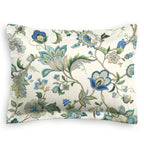 Pillow Sham in Fleur De Leaf - True Blue