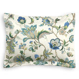Pillow Sham in Fleur De Leaf - True Blue