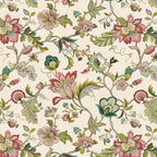 Ruffle Bedskirt in Fleur De Leaf - Blossom