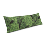 Large Lumbar Pillow in Fronds Forever - Kelly