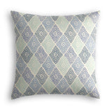 Throw Pillow in Globetrotter - Blueberry