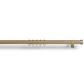 Custom Cut Drapery Hardware in Gold with Halo Finial