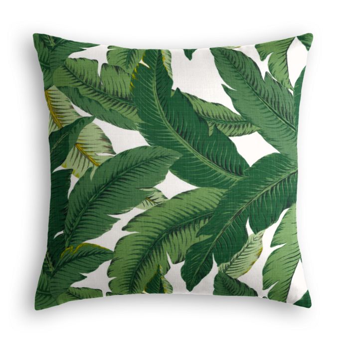 Outdoor Pillow in Be Leaf It - Palm
