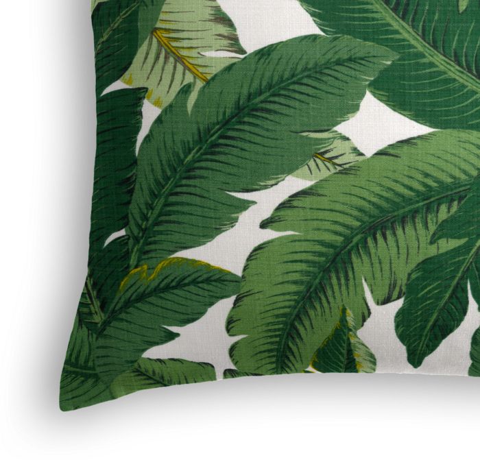 Outdoor Pillow in Be Leaf It - Palm
