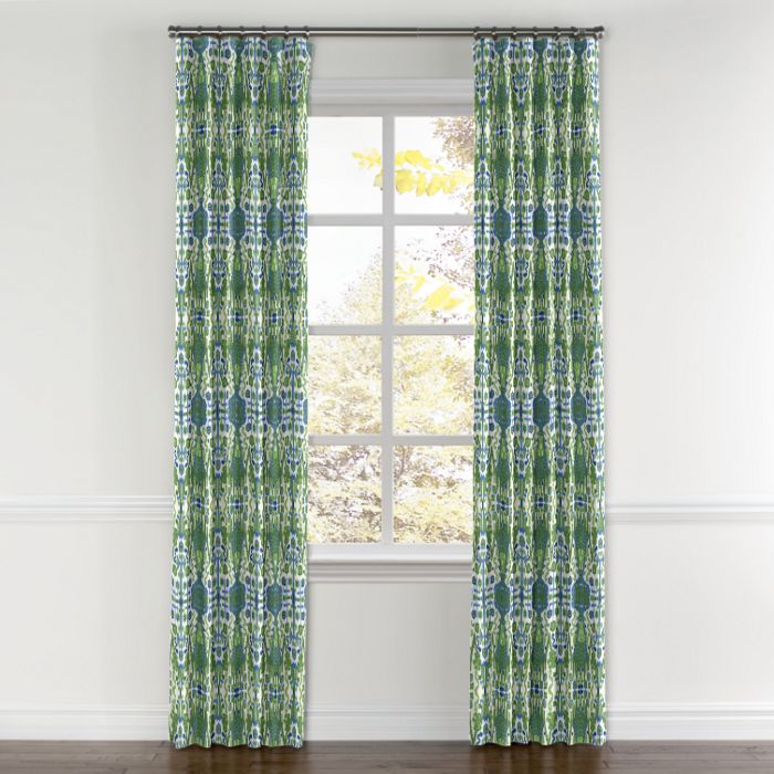 Convertible Drapery in Ikat Believe It - Kelly