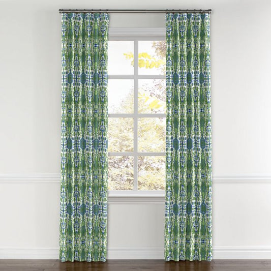 Convertible Drapery in Ikat Believe It - Kelly