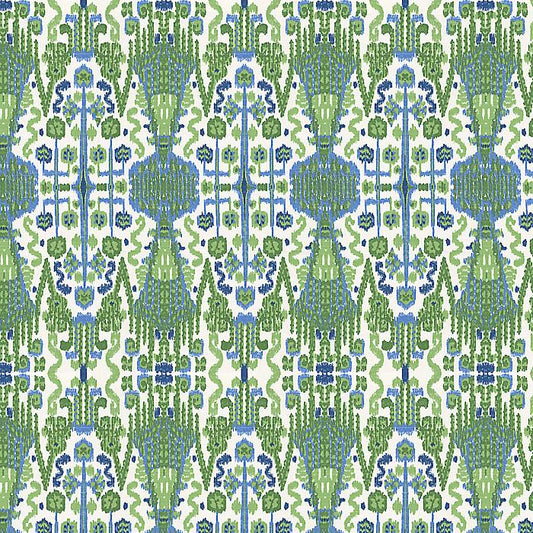 Fabric Swatch: Ikat Believe It - Kelly