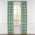 Pinch Pleat Drapery in Ikat Believe It - Kelly