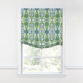 Relaxed Roman Shade in Ikat Believe It - Kelly