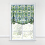 Tulip Roman Shade in Ikat Believe It - Kelly