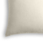 Throw Pillow in Lush Linen - Antique White