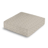 Box Floor Pillow in Labyrinth - Rock