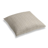 Simple Floor Pillow in Labyrinth - Rock