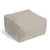 Square Pouf in Labyrinth - Rock