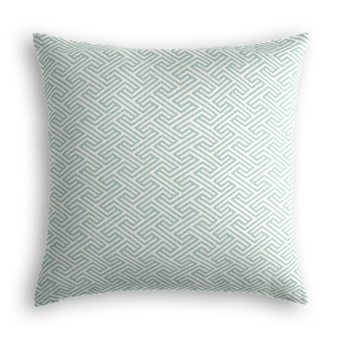 Throw Pillow in Labyrinth - Surf