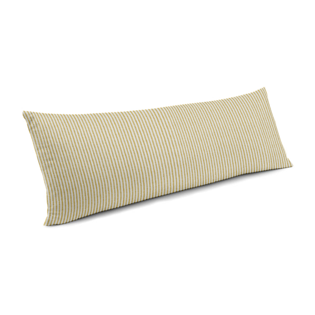 Large Lumbar Pillow in Baldwin - Goldenrod