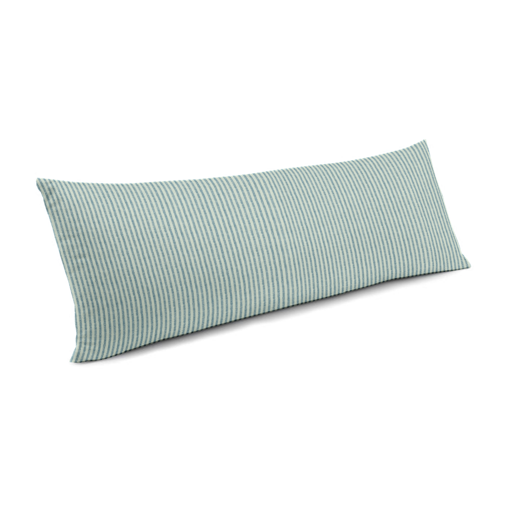 Large Lumbar Pillow in Baldwin - Liberty Blue