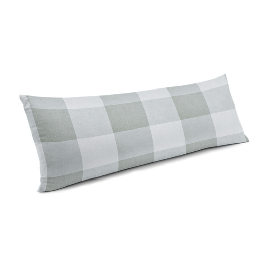 Large Lumbar Pillow in Falmouth - Asphalt