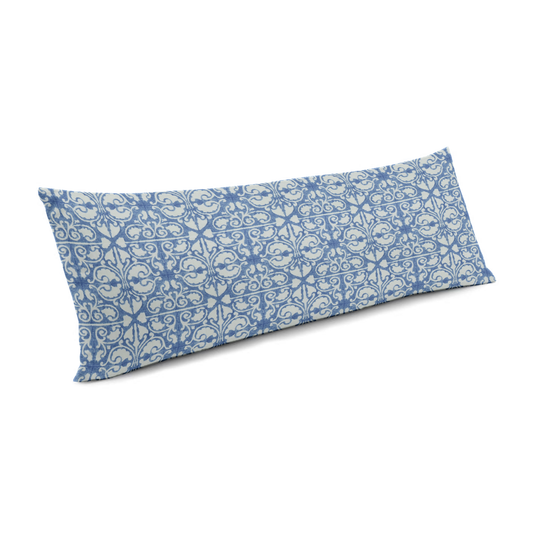 Large Lumbar Pillow in Palazzo - Chambray