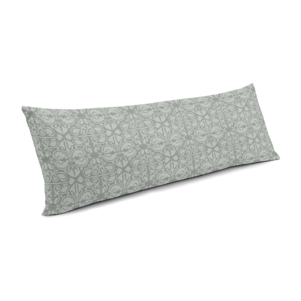 Large Lumbar Pillow in Palazzo - Gray