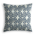 Throw Pillow in Less Is Moorish - Blueberry