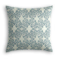 Throw Pillow in Less Is Moorish - Harbor