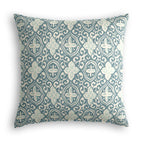 Throw Pillow in Less Is Moorish - Harbor